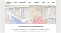 Desktop Screenshot of bornholmsmodellen.se