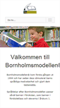 Mobile Screenshot of bornholmsmodellen.se